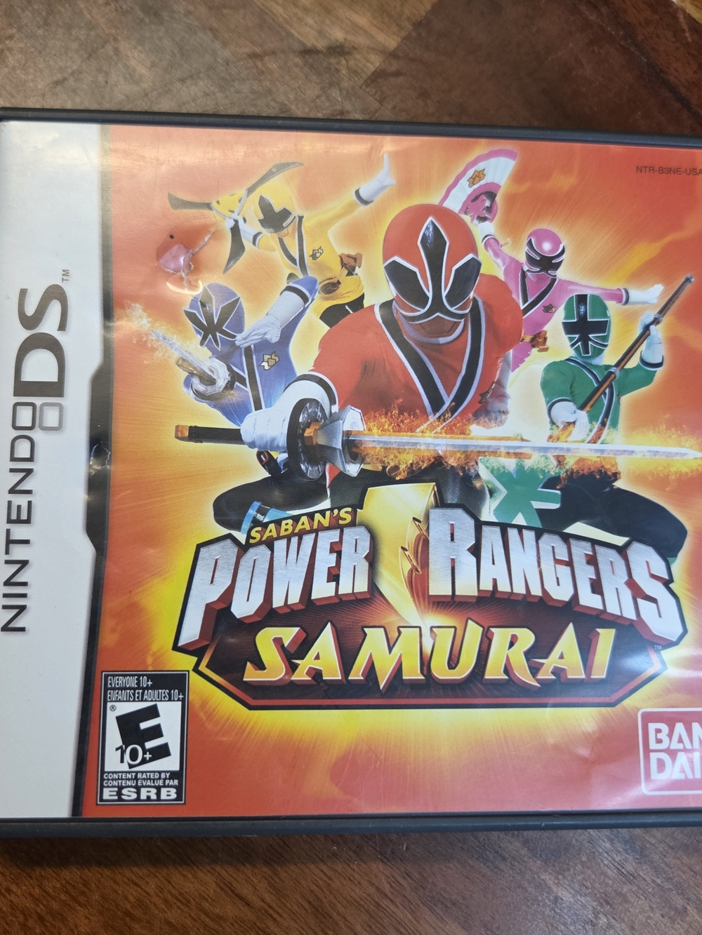 Nintendo DS Power Rangers Samurai Rated E